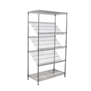Slanting Wire Shelving System