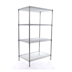 Clear Powder Coating Wire Shelving System