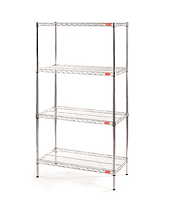 Wire shelving 